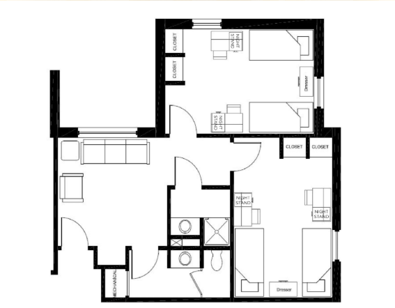 Discovery Living Room floor plan