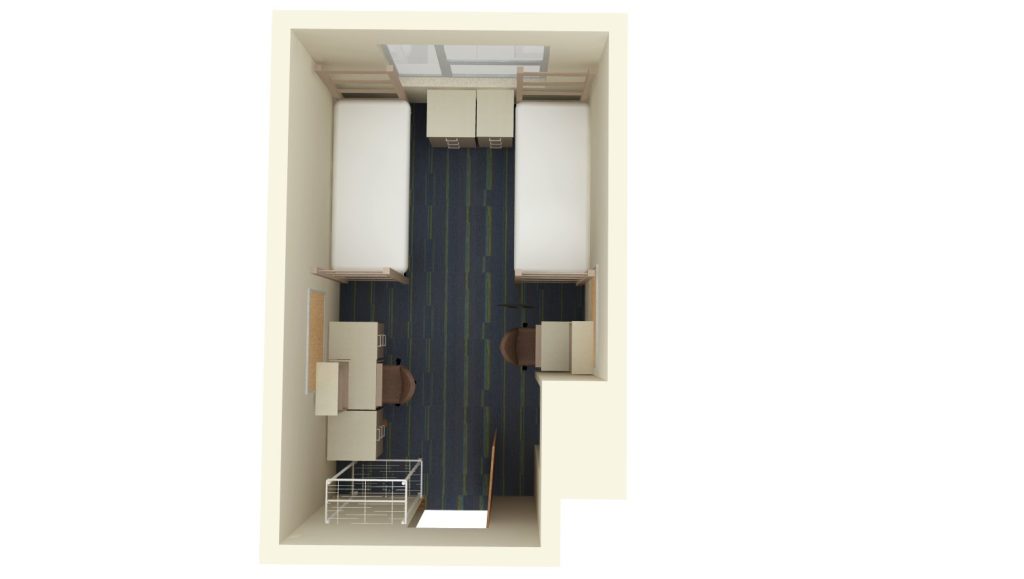 brooks single to double room