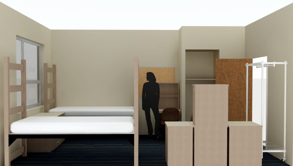 brooks single to double room