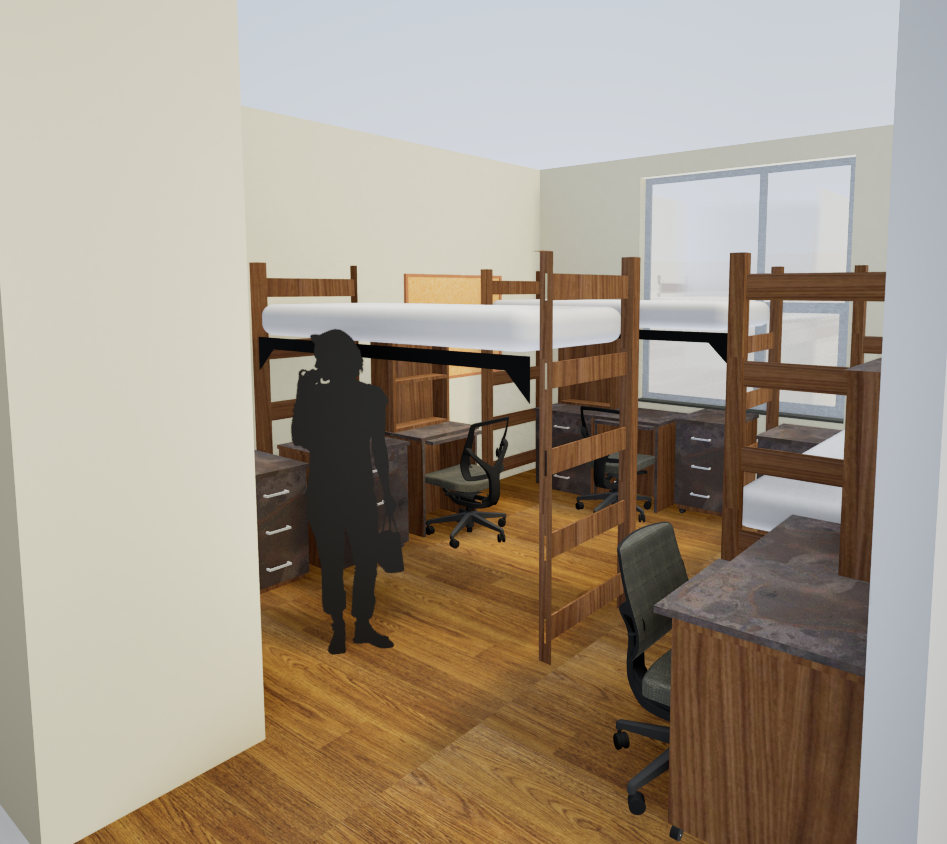 Gateway converted room render