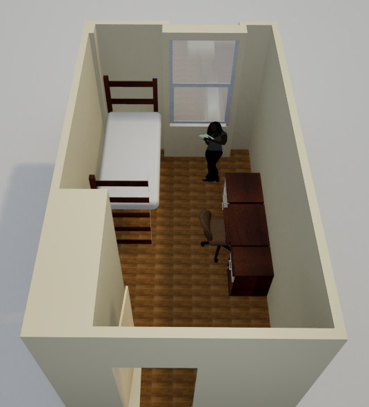 Gillett converted style room render.