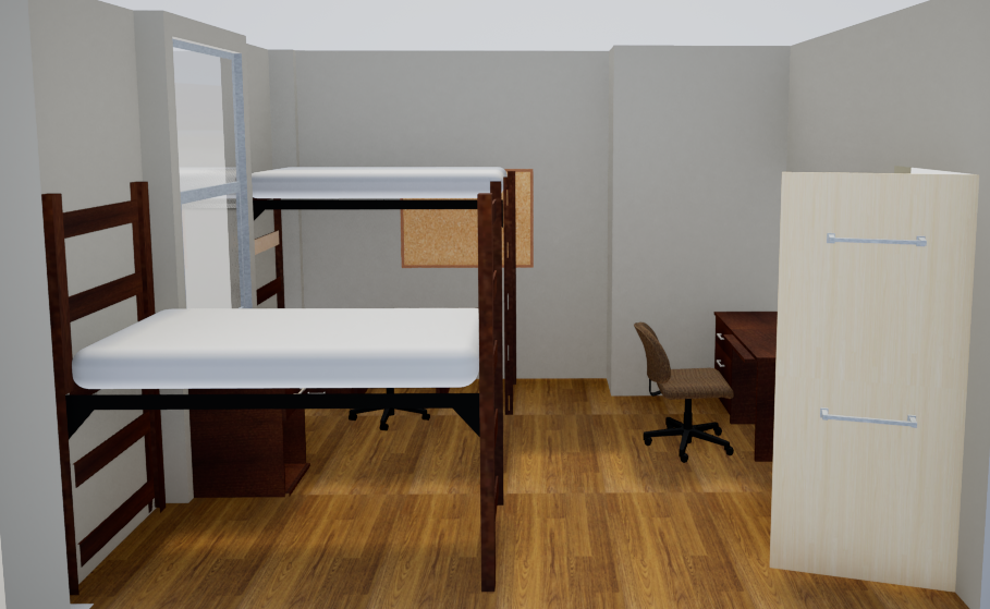 Hudson converted room render