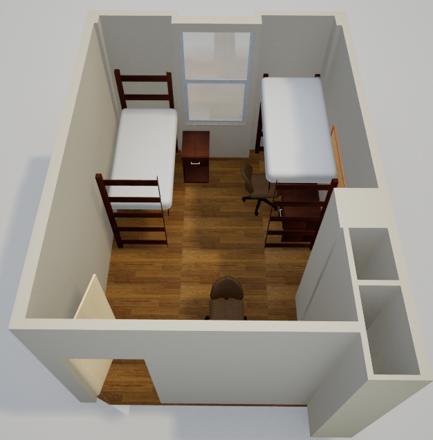 Hudson converted room render