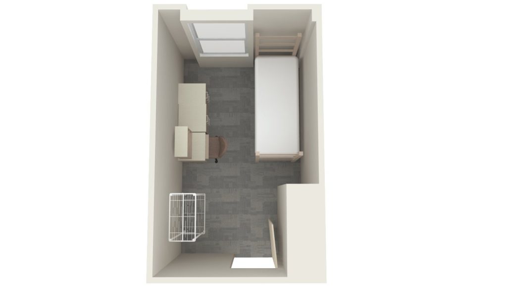 hudson study to single room