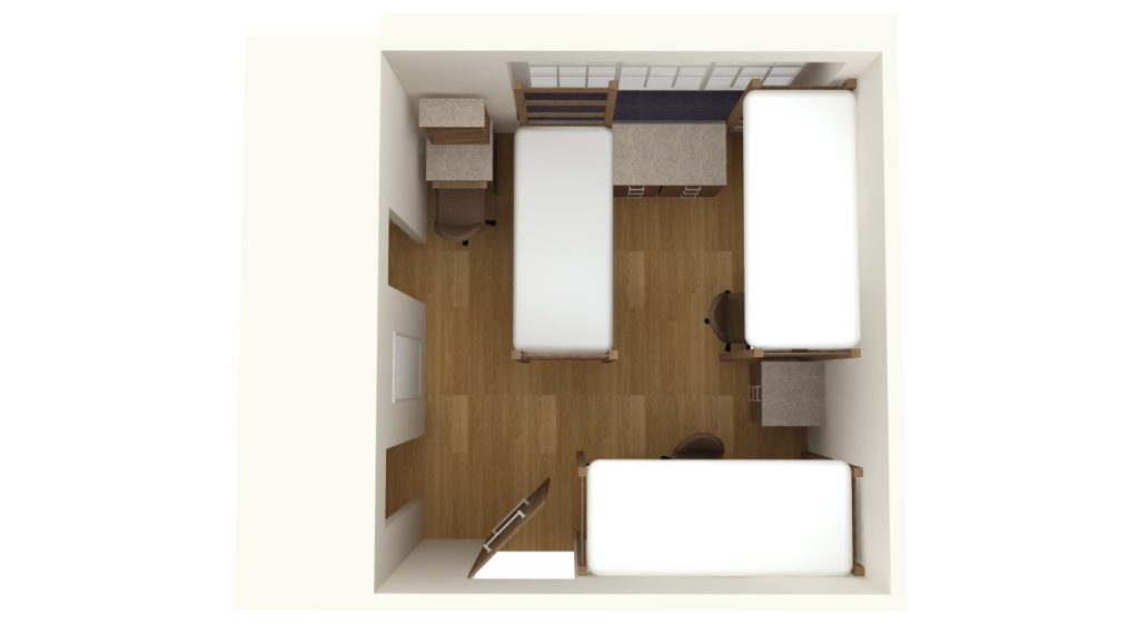 johnston converted triple room