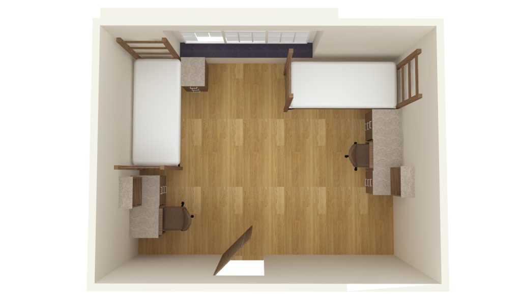 johnston lounge to double room