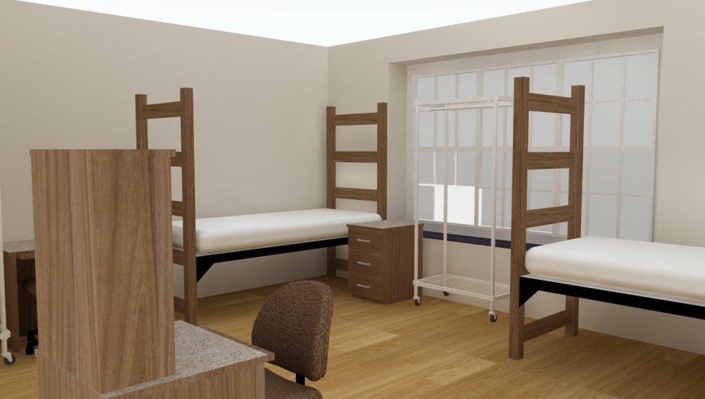 johnston lounge to double room