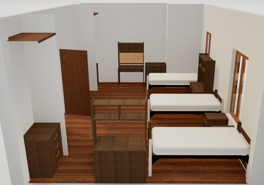 McDavid converted style room render.