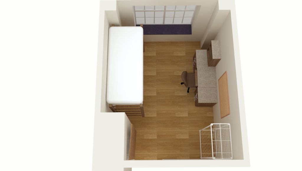 wolpers study to single room
